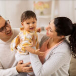 Familia con bebé