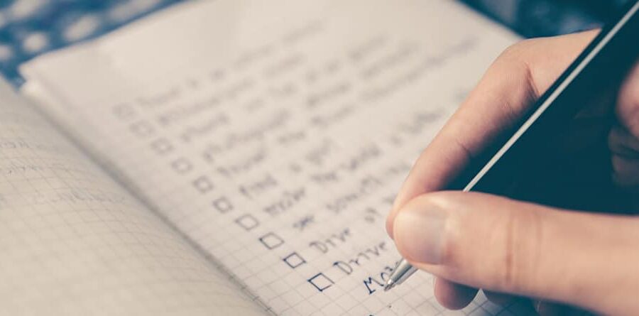 checklist en casa